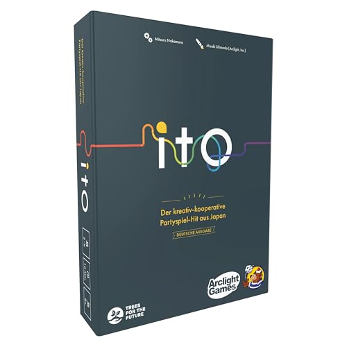 HeidelBär Games ito - Kommunikativer Partyspiel-Hit aus Japan - Kooperatives Gesellschaftsspiel zum Mitraten mit hohem Wiederspielwert - Deutsch - 2-8 Spieler - Ab 8 Jahren