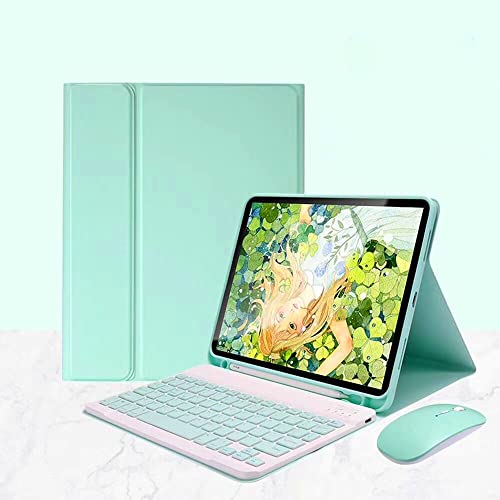 Fire HD10 /HD10 Plus 2021/2023 �^�u���b�g�P�[�X �L�[�{�[�h�t�� �}�O�l�b�g ������ ���C�����X Bluetooth ���^ �X�^���h �J���[�L�[ (����)
