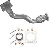  Auspuff Hosenrohr + Montagezubehör für Golf 3 Passat Vento 1.8i 90PS