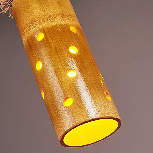 Hemp rope ceiling pendant lamp pour illuminer votre intérieur - 2