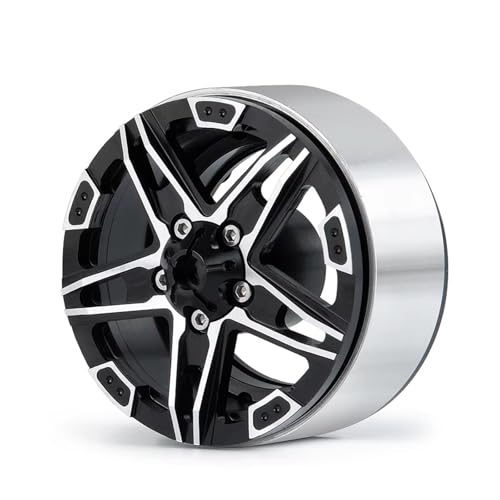 RC�J�[�̕i���� For Axial For SCX10 CC01 D90 For TRX4 1/10 RC�N���[���[�J�[�p�[�c 1.9�C���`�z�C�[���n�u �A���~�����r�[�h���b�N�z�C�[������(1PCS)