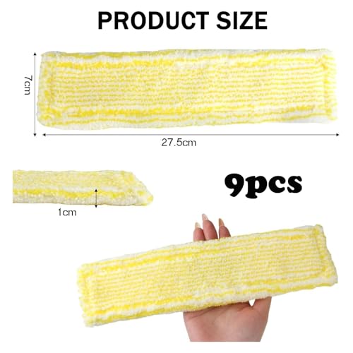 Chiffons Karcher WV2 WV5 WV6 Plus Premium microfibre durable de qualité supérieure - 3