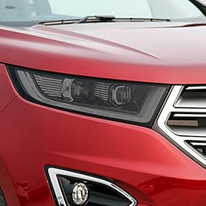 CGFZNUB Auto Koplamp Beschermfolie Restauratie Transparant Zwart TPU Sticker, Voor Ford Edge 2016 2017 2018 2019…