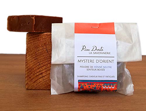 Shampoing Solide Volume Cheveux Fins Bio au Henné Neutre Cover