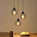 ZMH Pendelleuchte Esstisch Hängelampe Vintage - Esstischlampe Schwarz Retro Industrial E27 Esszimmerlampe Metall Rund 3 Flammig Hängeleuchte für Esszimmer Küche Wohnzimmer Arbeitszimmer