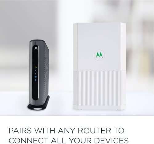 Motorola MB8600 DOCSIS 3.1 Cable Modem - Approved for Comcast Xfinity, Cox, and Charter Spectrum, Supports Cable Plans up to 1000 Mbps | 1 Gbps Ethernet Port