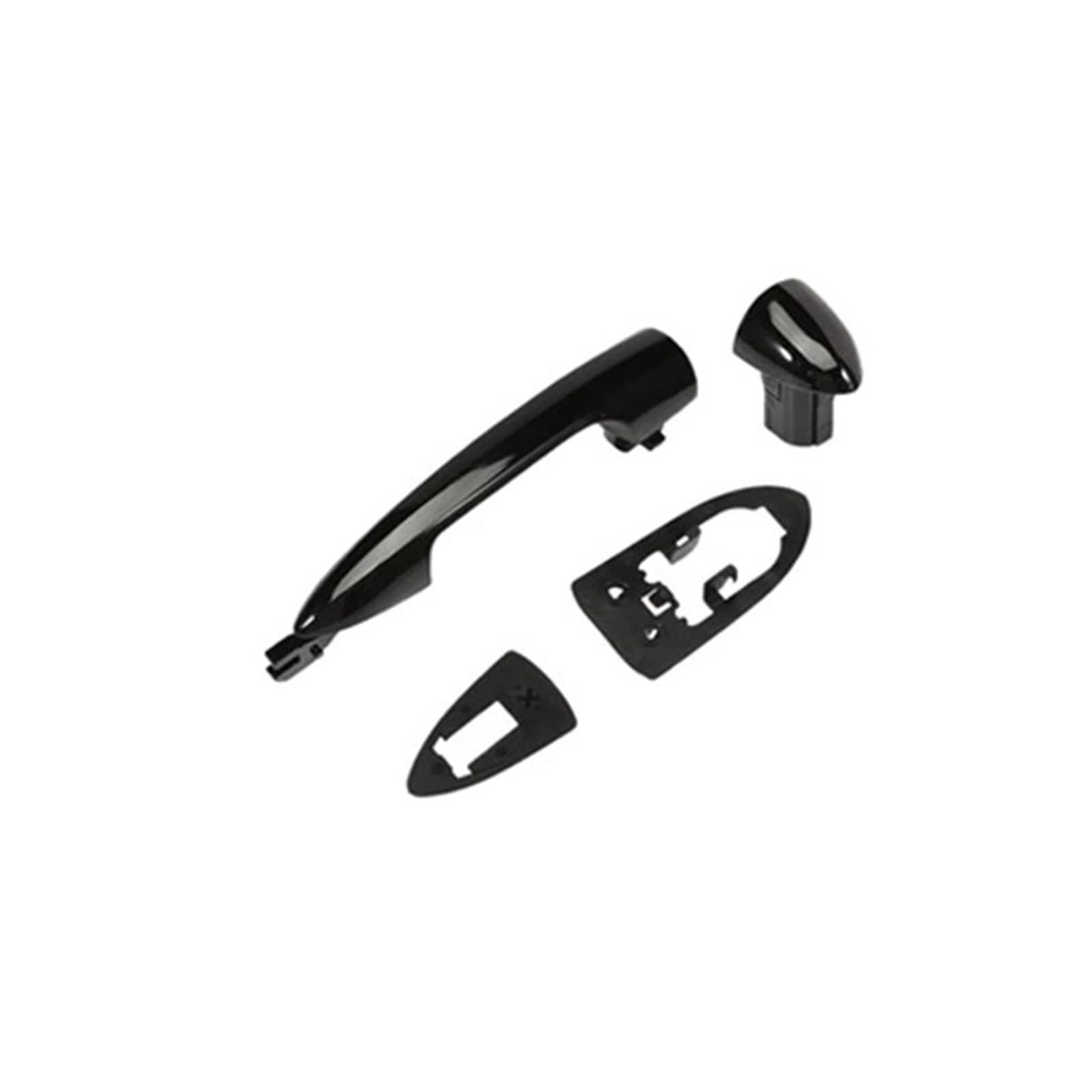 DUDUYANG Car Outside Door Handle for Alfa for Romeo for Giulietta for Mito for Lancia Y 2012+ Car Front Outer Door Handle Replace Auto External Accessories 156145295 2156145296
