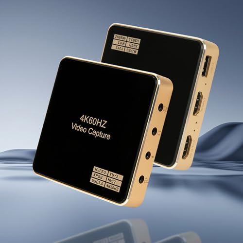 Carte de capture vidéo 4K60FPS USB 3.0 boîtier métal pour streaming - 3