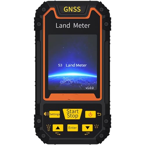 IMOSEI High Accuracy GPS Land Meter, Handheld GPS Survey Equipment with 2.8'' LCD Color Screen, Rechargeable, for Forest Farmland Mountain Mining Lake Area and Distance Measurement