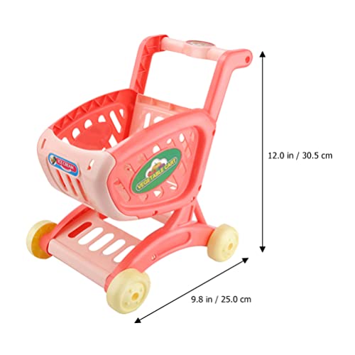 TOYANDONA Carrinho de Compras para Crianças Carrinho de Compras de Comida Carrinho de Mão de Superme