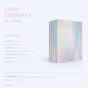 BTS OFFICIAL] BTS - LOVE YOURSELF - ANSWER (E) | E Version