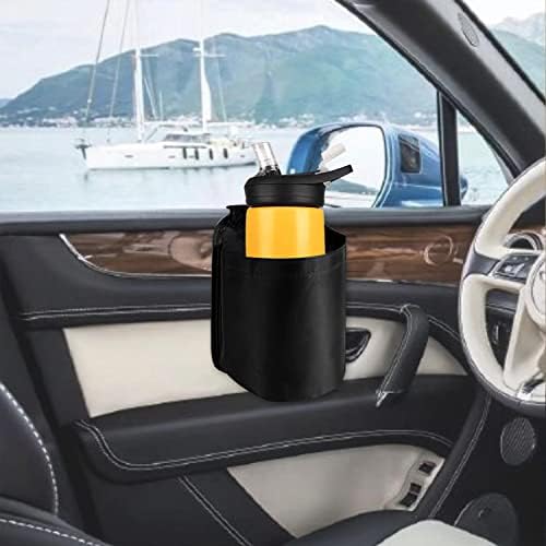 Car Cup Holder. Water Bottle Holder Bag. can be Installed on Front or Back Doors and Windows. Available for Most of The Sizes of Water Bottle and Beverages. Large 30/60 oz. (2 Pieces)