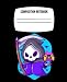 Composition Notebook: Cool Wide Ruled Writing Notebooks for School, Grim Reaper Gaming With Scythe Blank Lined Book 120 Page (7.5 x 9.25)