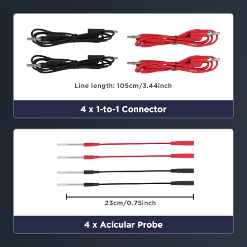 Image of 68PCS Automotive Circuit Test Leads Kit,Multimeter Terminal Test Leads Kit,Test Leads,Standard Probes,Alligator Clip,Banana Plug Adapters,SRS Connector