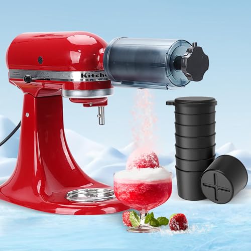 Accesorio de moldes de hielo para KitchenAid, plástico reutilizable, set 8 piezas miniatura 6