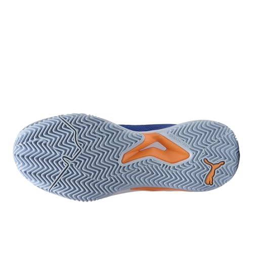 Image of PUMA Mens Nova Court Momo Gonzales Padel Sneakers Shoes - Blue