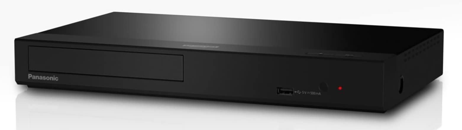 Panasonic Lecteur Blu Ray Ultra HD DP-UB150EF-K I Lecture FULL HD 3D Compatible HDR10 + / HDR / HLG / Dolby Atmos Sortie 4K Networking Lecture Audio Hi-Res USB noir - Version Française