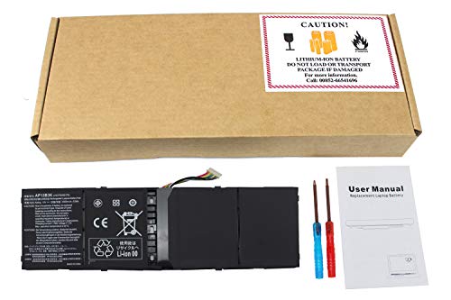 Ap13B3K Laptop Battery Compatible With Acer Aspire R7-571 R7-571G R7-572 R7-572G V5-552G V5-572P V5-573P V7-481 V5-472P V5-572G V7-482P Notebook 4Icp6/60/78 Ap13B8K #TOP6