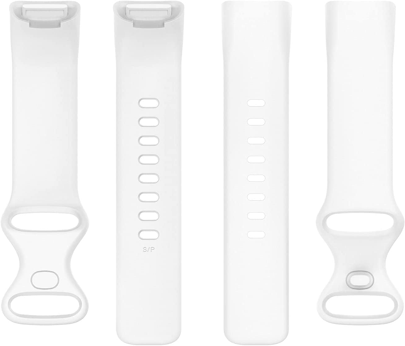 10-Pack Bands Compatible with Fitbit Charge 5 Smartwatch Accessory,Soft Silicone Watch Strap Wristbands Bracelet Replacement for Charge5 Women Men