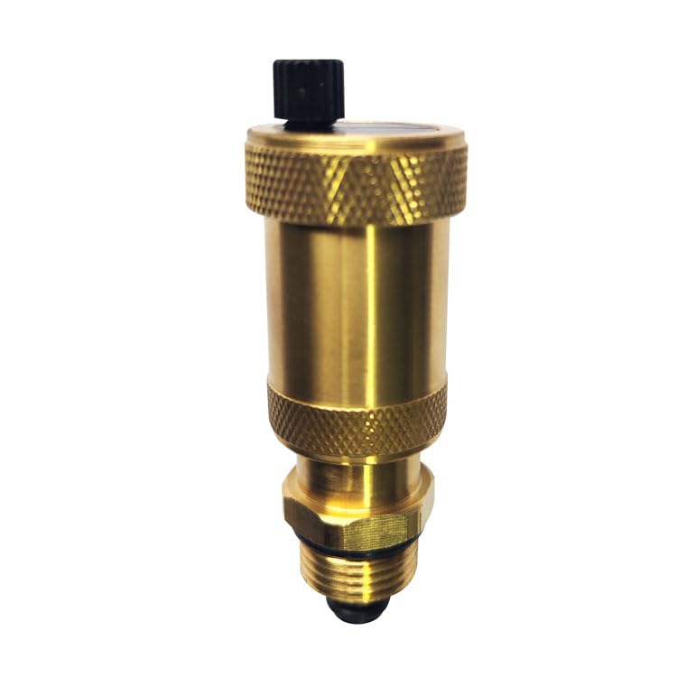 Purgador de aire de latón de 1/2" HR1403 con válvula de cierre automático