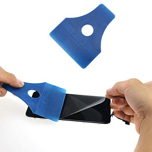 Ubervia Screen Protectors - Pcs | Bule Scraper Tool for Samsung Mobile Phone Screen Protector Film Install Squeegee Removal Tool Kit 1PCS-image-29