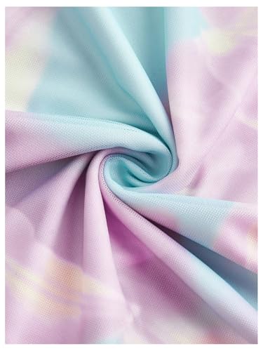 Milumia Women's Floral Print Mesh Maxi Skirt Fishtail Bodycon High Waist Boho Midi Skirts3