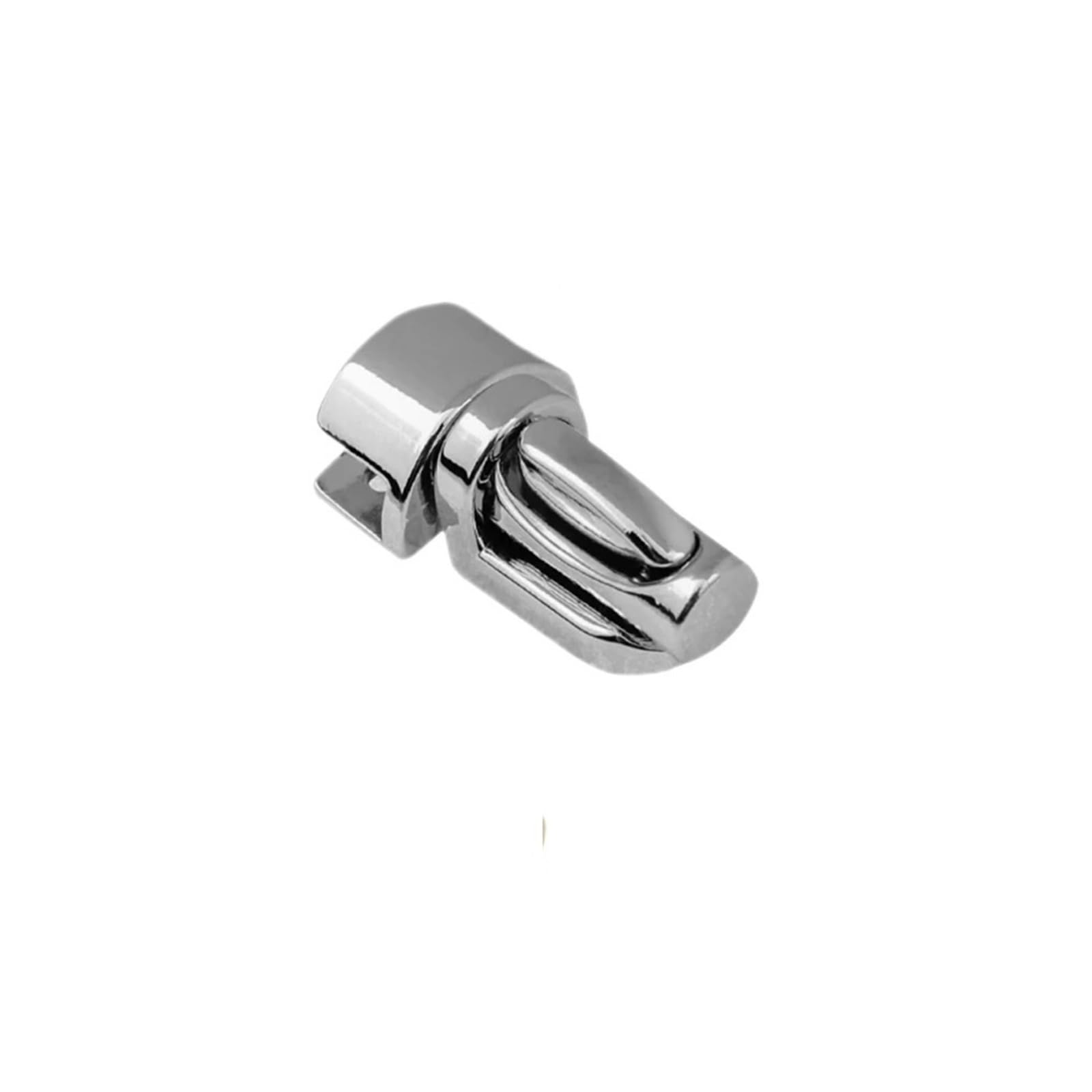 PVUVTNAHW 10Pcs Durable Metal Column Tuck Lock Closure Catch Clasp Buckle Fasteners For Leather Bag Case(Silver)