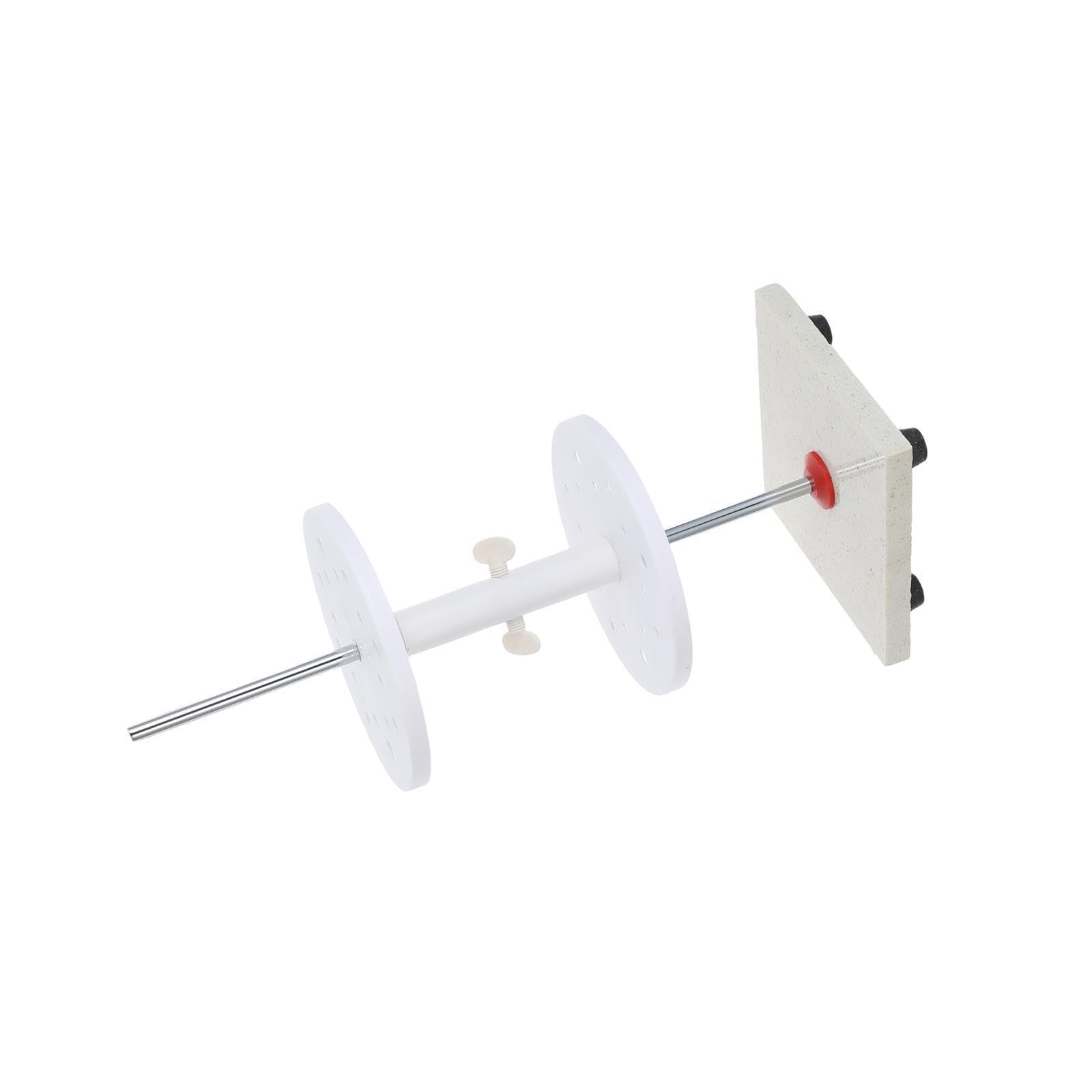 ULTECHNOVO Soporte Productos a 16 Pipetas para Orificios Blanco de Mármol Resistente Químicos y para Laboratorio Escolar Pruebas Científicas