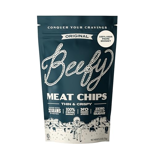 Beefy Meat Chips Original Flavor