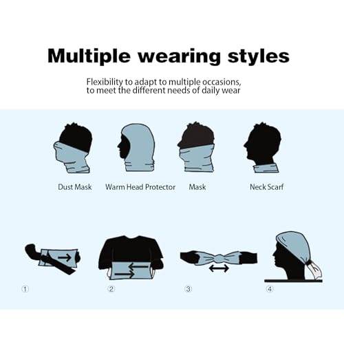 2Pack Winter Neck Warmer Gaiter men&women,motorcycle Mask Face Cover Balaclava Scarf for Cold Weather Sportfor Hiking Cycling (Light flax gray, Burgundy;)3