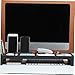 Gadpiparty Home Keyboard Shelf Keyboard Organizer Black Desk Storage Rack Supporting Shelf Space Saving