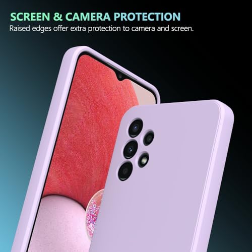 Image of for Samsung Galaxy A13 4G Case Purple, Scratch Resistant with Soft Touch, Slim Thin Phone Cover for Samsung Galaxy A13 4G