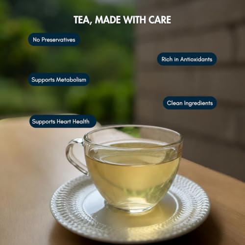 Image of 1950 Origins Darjeeling Green | Premium Green Tea | Darjeeling First Flush Loose Leaf | 100% Pure Long Leaf Tea | Light & Refreshing | 80g Tin Caddy