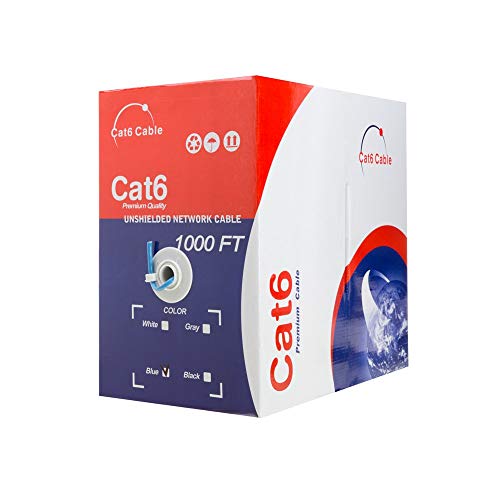 Cable Ethernet Satmaximum CAT6 UTP 1000 ft Azul miniatura 4