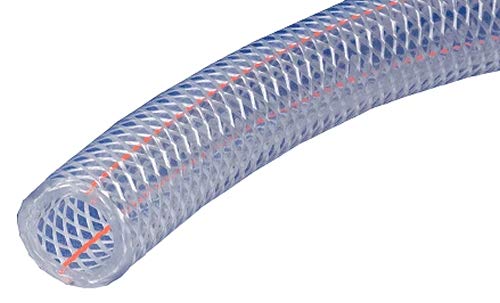 Kuriyama K3150-12X50 Kuri Tec K3150 Series RF Standard Wall PVC Food and Beverage Hose, 50" Length, 0.75" ID, 1.03" OD, 150 psi, Plastic