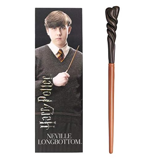 Noble Collection The Neville Longbottom Baguette en PVC avec marqueur prismatique