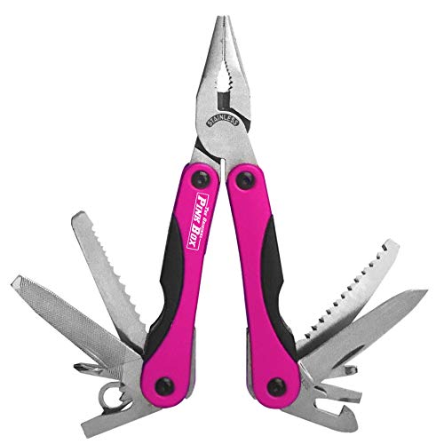 The Original Pink Box Multi-Tool with Storage Pouch