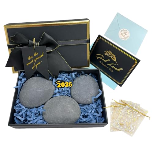 Lifetop DIY Graduation Painting Rocks Kit 2026 – Personalized Graduation Gifts, 3PCS Smooth & Flat Rocks, 2026 Graduation Party Favors,Paint Your Own Story • Create One-of-a-Kind Grad Gifts