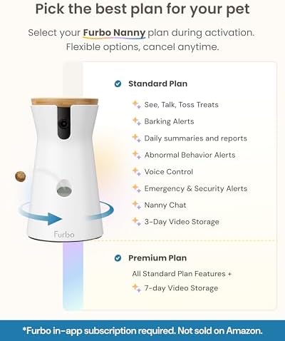 Furbo 360° Dog Camera [Subscription Required] Unlock — alternate angle