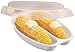 WalterDrake White Microwave Corn Steamer