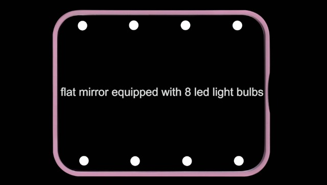 Amazon.com: Milishow Compact Mirror, 1x/3x Magnifying LED Pocket