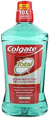 Colgate Total Advanced Pro-Shield Mouthwash, Spearmint 33.8 oz