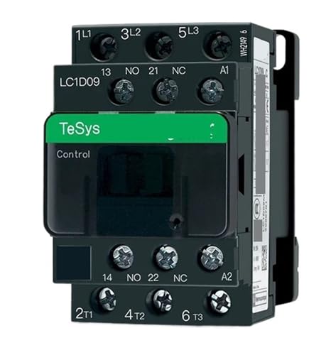 Contacteur 220V CA LC1D25 pour commande moteur et circuits électriques