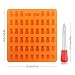 FineGood 4 moldes de chocolate para Lollipop, con 3 cuentagotas