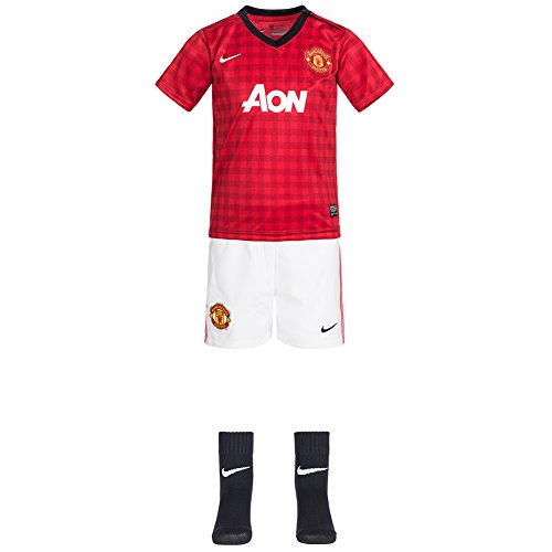 Nike Baby Trikot Manchester United Infants Kit, Diablo red/Black/White, 18-24, 479276-623