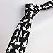 WILL BUDXEG Ballroom Dancing Dance Music Mens Novelty Necktie Ties Funny Neckties Fashion Neck Ties