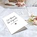 Spercy Funny Valentine's Day Card for Him Her, Humorous Anniversary Card for Husband Wife, Sweet Love Card for Women Men, I'm Yours No Refunds Sorry About That
