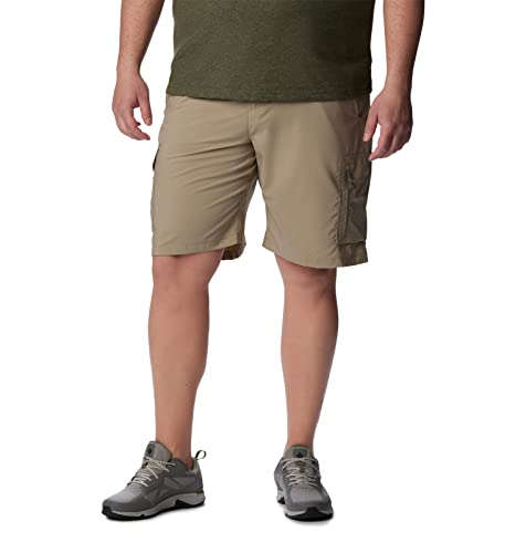 Columbia Men's Silver Ridge Utility Cargo Short, Ancient Fossil, 54