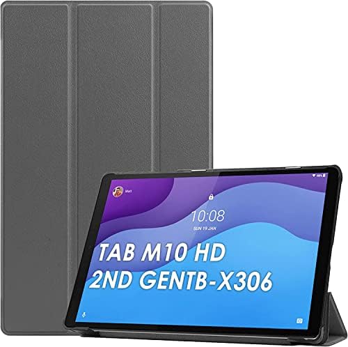 KATUMO Case for Lenovo Tab M10 HD 2nd Gen 10.1 inch TB-X306X TB-X306F Flip Case with Auto Wake up Book Cover Case for Smart Tab M10 2nd Gen Identify Tablet Model TB-X306X TB-X306F