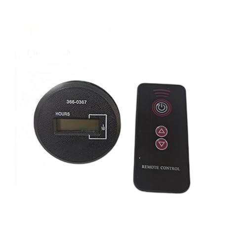 Excavator Remote Timer Hour Meter 366-0367 197-8832 Control Panel Gauge Fit for CAT Excavator 320D E320D 303E 304E 305.5E 306E 312D2 330D2 311F Excavator